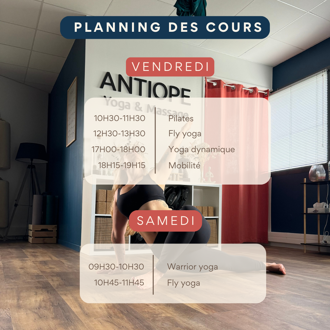 planning de yoga Evreux